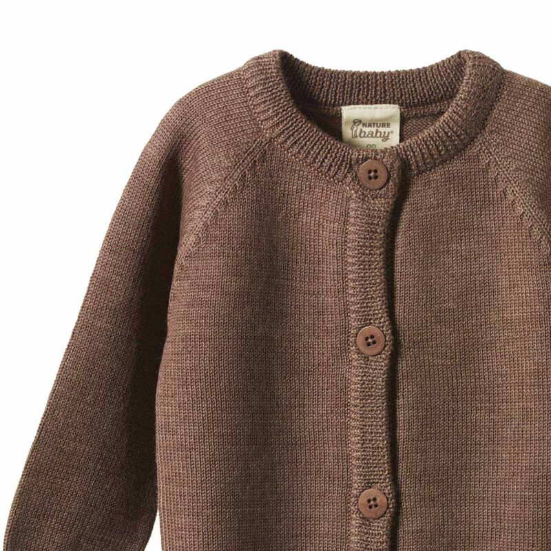 Nature Baby Merino Knit Cardigan image number 2